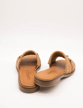 Sandalia Carmela 162366-01 Camel de Mujer