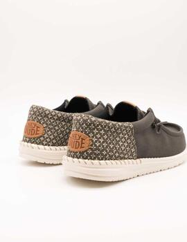 Zapato Hey Dude HD43120-0MN Wally Black de Hombre