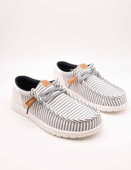Zapato Hey Dude HD43126-4US Wally Princess Blue de Hombre