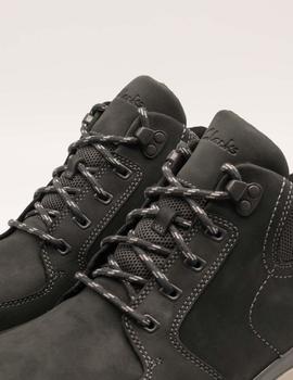 Botín Clarks Wave2.0 Hi Dark grey de hombre.