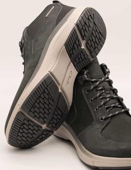 Botín Clarks Wave2.0 Hi Dark grey de hombre.