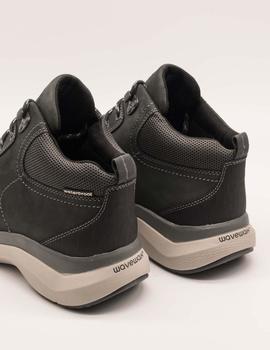 Botín Clarks Wave2.0 Hi Dark grey de hombre.