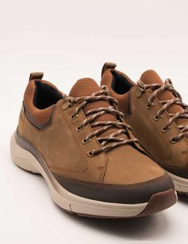 Zapato Clarks Wave2.0 Vibe Tan nubuck de hombre.