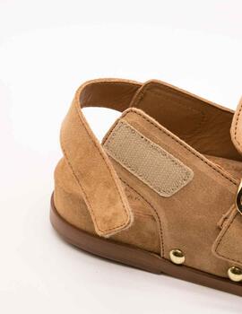 Mule Alpe 5396-11-36 Baby Silk Tan de Mujer