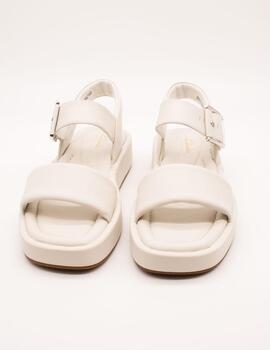 Sandalia Clarks 26176258 Alda Strap Off White de Mujer
