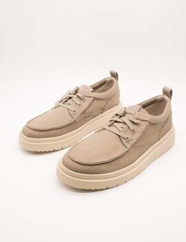 Zapato Clarks 26180867 Polden Moc Grey de Hombre