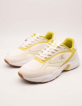 Deportivo Calvin Klein YW01887-0IB Snow White de Mujer