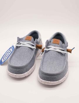 Zapato Hey Dude HD43126-4XA Wally Denim de Hombre