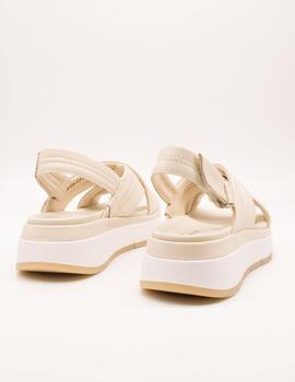Sandalia Clarks 26181470 Tuscan Cross Cream de Mujer