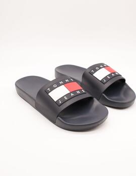 Chancla Tommy Hilfiger EM01191-C1G Dark Night Navy de Hombre