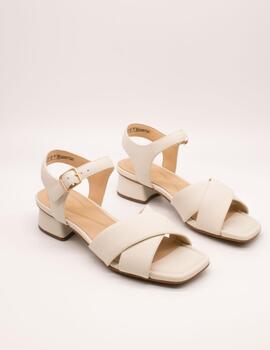 Sandalia Clarks 26181345 Serina35 Cross Cream de Mujer