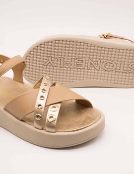 Sandalia Stonefly 222322-CYE Elis 7 Simply Taupe de Mujer