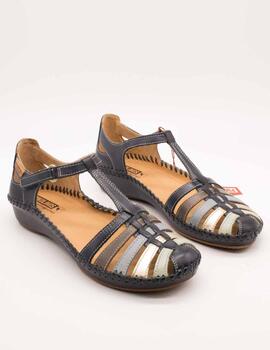 Zapato Pikolinos 655-0843C4  P. Vallarta Blue de Mujer