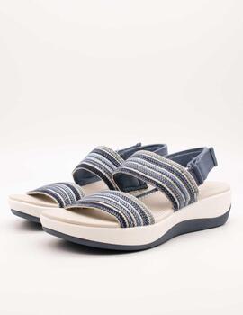 Sandalia Clarks 26177186 Arla Stroll Blue de Mujer
