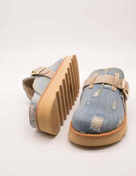 Mule Colors Of California HC-STORMY59-WHI de Mujer