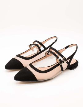Zapato Miuxa Zartelo Negro de Mujer