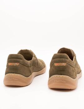 Zapato Fluchos F2220 Nobuck Delbuck Stone de Hombre