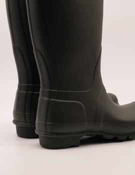 Bota Hunter 1000 tall dark olive de mujer.