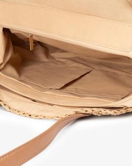Bolso Popa Luciana Rafia Camel