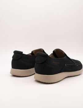 Zapato Callaghan 62201 Nobuk Soft Azul de Hombre