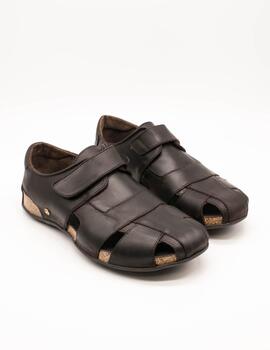 Sandalia Panama Jack Fletcher Basics C1 Marrón de Hombre