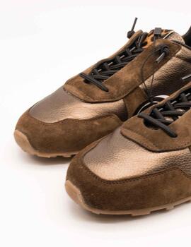 Deportivo Cetti C-1379 Ante Metal Bronce de Mujer