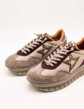 Deportivo Cetti C-1259 Ante Freedom Beige de Mujer