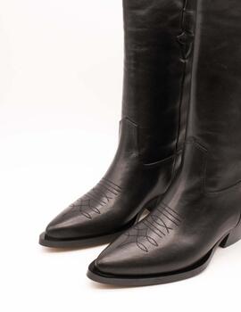 Bota Alpe 5546-37-05 Redwood Negro  de Mujer