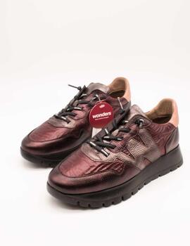 Deportivo Wonders A-2491 Combi Cobre-Plomo de Mujer