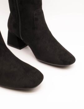 Bota Wonders G-5531 Bamara Negro de Mujer