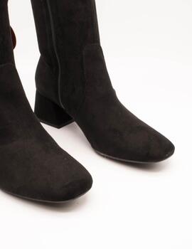 Botín Wonders G-5530 Bamara Negro de Mujer