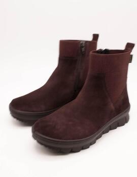 Botín Legero 2-000504-5940 Novara Dark Cherry de Mujer