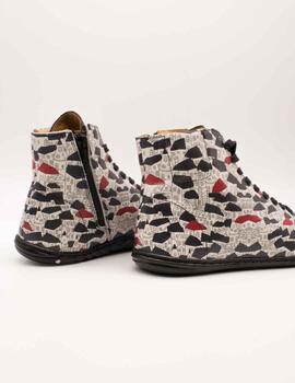 Botín Clamp 10954-05 Art Footana Multicolor de Mujer