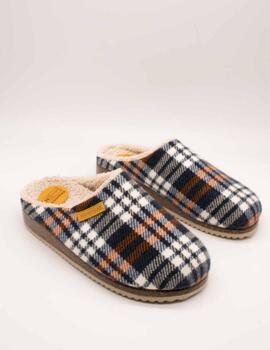 Zapatilla de Casa Nordikas 2255 Canada Azul de Hombre