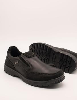 Zapato Imac 613483 black/black tex de hombre.
