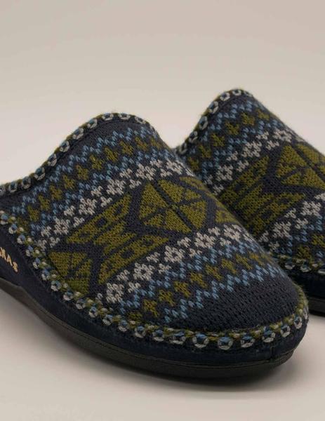 Nordikas 2502 MAYA Azul - Zapatos Pantuflas Hombre 51,00 €