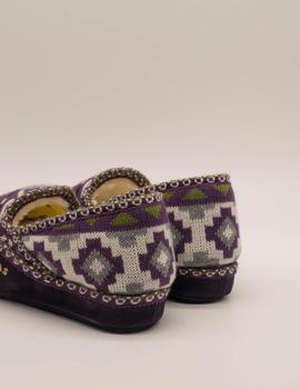 Zapatilla Nordika´s 2000 inca púrpura de mujer.