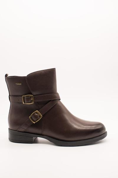 Regan volatilidad táctica Botín Clarks Cheshuntbe GTX dark brown de mujer.