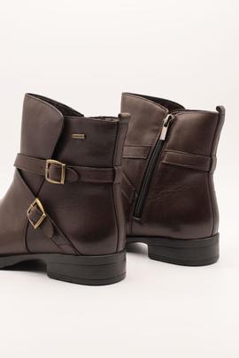 Botín Clarks Cheshuntbe GTX dark brown de mujer.