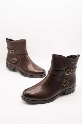 Botín Clarks Cheshuntbe GTX dark brown de mujer.