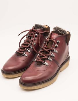 Botín Pikolinos W0U-8659 garnet de mujer.