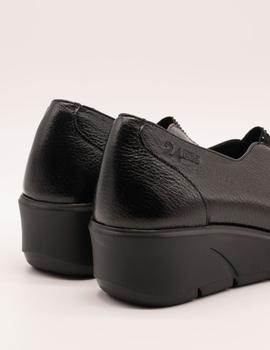 Zapato 24 Horas 24250 negro de mujer.
