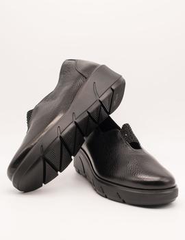 Zapato 24 Horas 24250 negro de mujer.