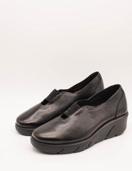 Zapato 24 Horas 24250 negro de mujer.