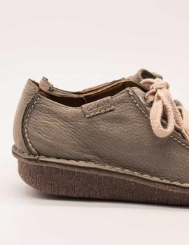 Zapato Clarks Funny Dream sage nubuck de mujer.