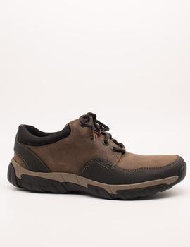 Deportivo Clarks Walbeck Edge Waterproof brown de hombre.