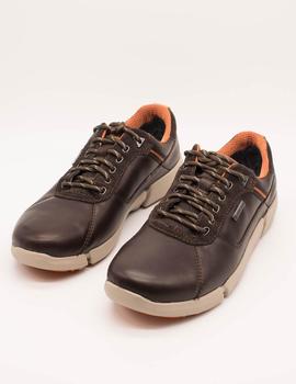 Deportivo Clarks Lo dark brown de hombre.