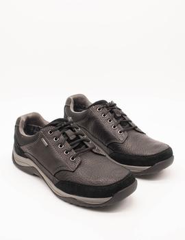 Zapato Clarks Baystonego GTX black de hombre.