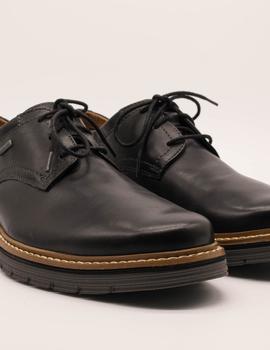 Zapato Clarks Newkirk go GTX black de hombre.