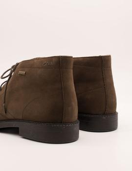 Intervenir Inmuebles Desgastar Botín Clarks Chilver Hi GTX dark brown de hombre.